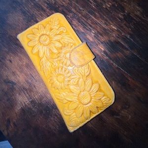 Yellow wallet
